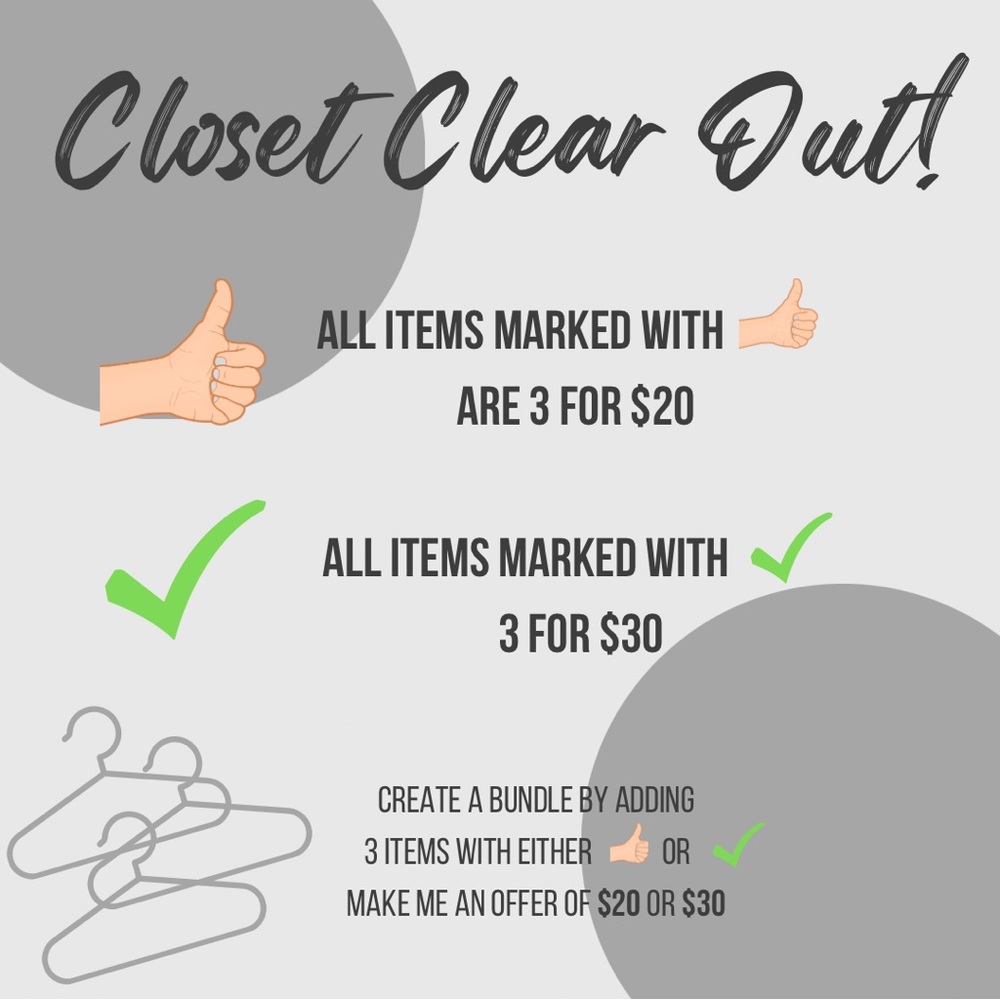 Closet Clearout